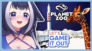 ShyLily Reacts to: Let's Game It Out - I Built an Unethical Zoo ON THE MOON - Planet Zoo