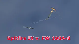 [DCS] WW2 Dogfight: Spitfire IX v. FW 190A-8