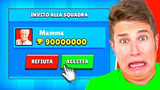 RICEVO L'INVITO DA MIA MAMMA SU BRAWL STARS E...