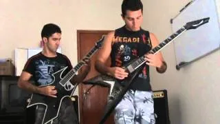 ADDICTED TO CHAOS - MEGADETH (with all solos and double guitars)