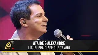 Althaír & Alexandre - Liguei Pra Dizer Que Te Amo (Marco Brasil: 20 Anos Ao Vivo)(Vídeo Oficial)