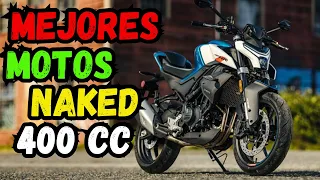 MEJORES MOTOS 400cc NAKED