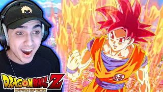 GOOSEBUMPS! Dragon Ball Z Battle Of Gods REACTION (with context now)