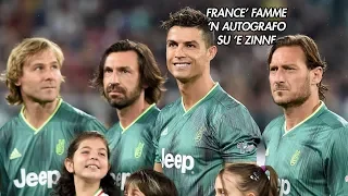 LA PARTITA DEL CUORE DI CR7 E L' INCONTRO CON TOTTI