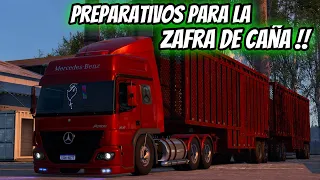 Comenzamos los Preparativos para la Zafra de Caña de Azucar / Mapa Rotas Brasil RBR / JOTAPEE68