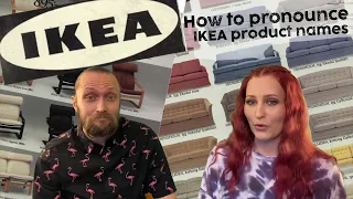How to pronounce IKEA product names in Swedish!