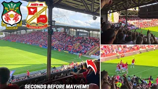 WREXHAM AFC v SWINDON TOWN *VLOG* | 5-5 | 92nd & 96th MINUTE GOALS AS WREXHAM MAKE CRAZY COMEBACK!!