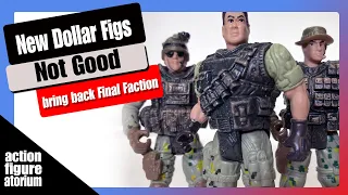 New Dollar Store Action Figures are here | Makes Final Faction look like diamonds.