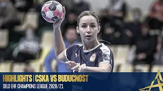 HIGHLIGHTS | CSKA vs Buducnost | DELO EHF Champions League 2020/21