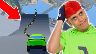 SOBREVIVA AS MEGA RAMPAS PARA VENCER A CORRIDA DO ROBLOX...