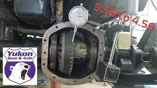 Regearing the YJ Dana 30 from 3.55 to 4.56