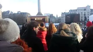 Polina Gagarina Trafalger square London - Masleni