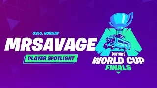 Fortnite World Cup Finals - Player Profile - MrSavage