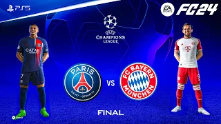 FC 24 - PSG vs Bayern Munich | UEFA Champions League Final | PS5™ [4K60]