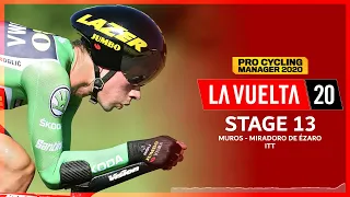LA VUELTA 2020 - STAGE 13 | PRO CYCLING MANAGER 2020