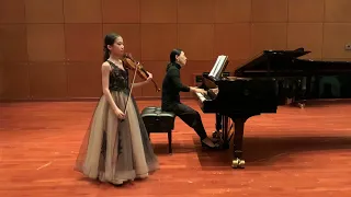 Li Tsz Yan Tiffany (YCIS HK Age 12) Kabalevsky : Violin concerto in C Major,  Op.48, 3rd Movement.