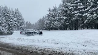 Suzuki Across Snow Drift