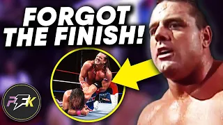 10 Times Wrestlers Forgot The Finish Mid-Match | partsFUNknown