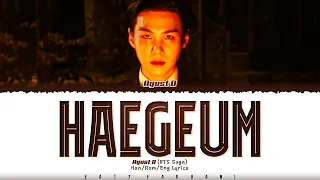 Agust D - 'Haegeum' Lyrics [Color Coded_Han_Rom_Eng]