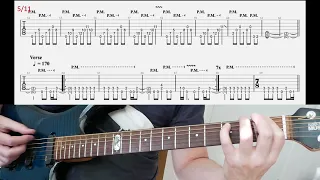 Megadeth  Five Magics  rhythm guitar lesson