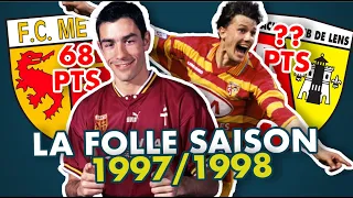 LENS CHAMPIONS : LA FOLLE SAISON 97/98