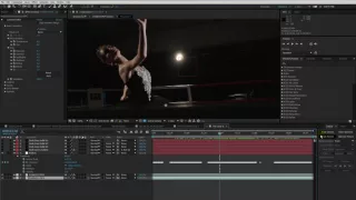 Работа со светом и масками в Adobe Aftereffects. Маски и Track motion