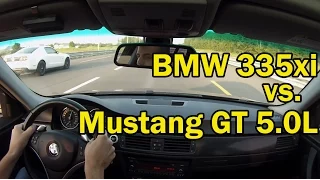 BMW N54 335xi vs. Mustang GT 5.0L