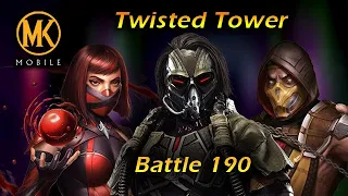 ONE FOR ALL IS ANNOYING! | MK Mobile: Twisted Tower Battle 190