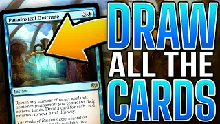 DRAWING ALL THE CARDS! Paradoxical Outcome MEETS Legacy | Magic: The Gathering MTG LOTR Storm Combo