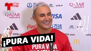 ¡PURA VIDA! Keylor Navas no esconde su alegría tras clasificar al Mundial | Telemundo Deportes