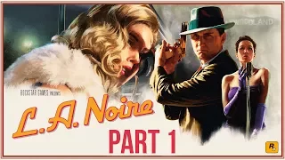 LA Noire Remastered Gameplay Walkthrough Part 1 - INTRO (Xbox One X 4K))
