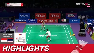 [MS] INDONESIA (J CHRISTIE) VS THAILAND | GROUP C THOMAS CUP  2024