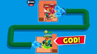 "GOD" PYRO SPIKE vs NOOB Brawlers! Brawl Stars Funny Moments & Glitches & Fails #753