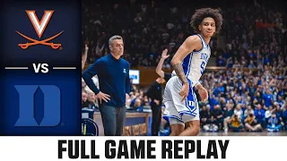 Virginia vs. Duke Full Game Replay | 2023-24 ACC Men's Basketball