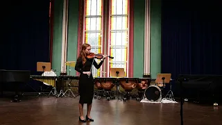 Partita no.3 E Major, II. Loure - Marta Janus - skrzypce - Konkurs VIRTUOSO - kategoria A - grupa V