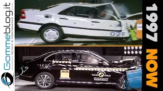 Mercedes C-Class COMPARISON (1997 vs 2019) - CRASH TEST Models