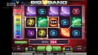 Потрясающие коэффициенты автомата Big Bang (Большой взрыв)