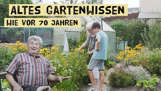 Gemüsegarten in der Stadt - Gärtnern wie vor 70 Jahren - altes Gartenwissen, Suppengrün einmachen