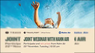 Webinar with HahnAir 22.11.2022