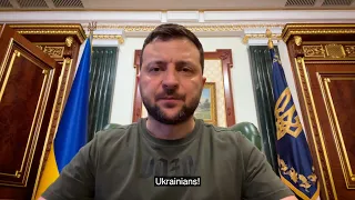 Address of the President of Ukraine Zelensky on the results of the 126 day of the war (2022) UA news
