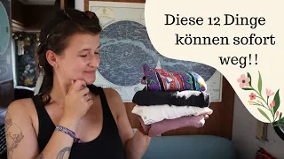 12 Dinge, die du sofort aus deinem Kleiderschrank ausmisten kannst | Minimalismus