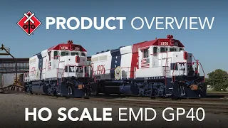 PRODUCT OVERVIEW:  HO EMD GP40s