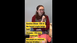 Crypto hedge fund CEO that lost 16 billion - Caroline Ellison