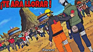 Naruto es recibido como un héroe en la aldea después de vencer a pain🥺