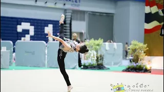 Rope by Kaiwan in final round @ 43th Thailand Rhythmic gymnastics championships