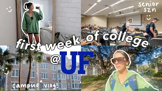 First Few Days of College @ the University of Florida *senior year*