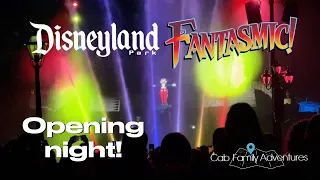 FANTASMIC Returns! FULL SHOW! OPENING NIGHT!🌟10:30p Show 🐉 💦 Disneyland Resort -POV 1080p 60fps