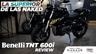 LA MAYOR DE LA FAMILIA NAKED - BENELLI TNT 600I - REVIEW - DISMERCA