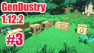 GravityCraft.net: Complete guide GenDustry 1.12.2 #3 Gene transfer, production of bees and seedlings