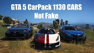 GTA 5 CarPack 1130 CARS REAL Не Фейк